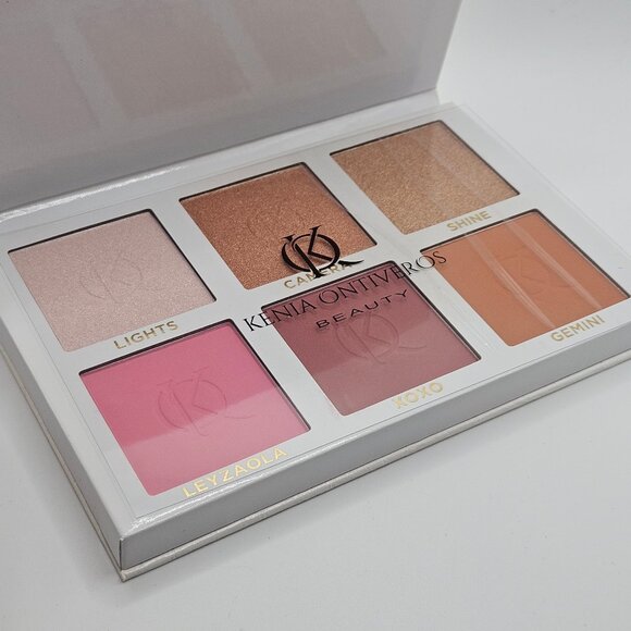KENIA ONTIVEROS Beauty Blush and Shine Kit Palette - Picture 1 of 4